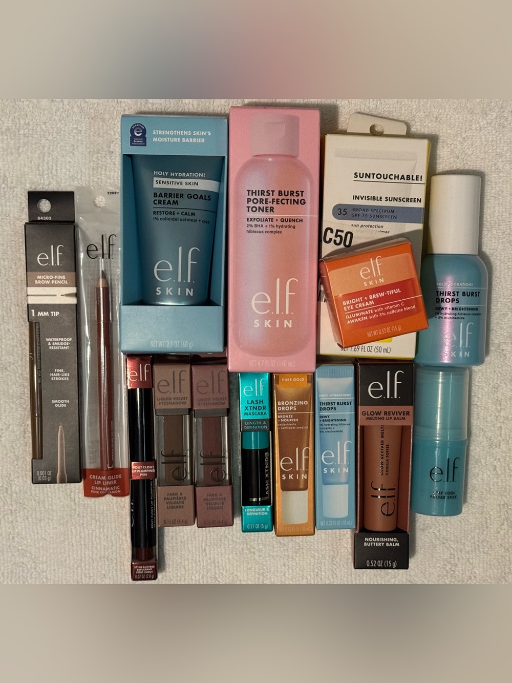 E.L.F. Skincare and Makeup Bundle